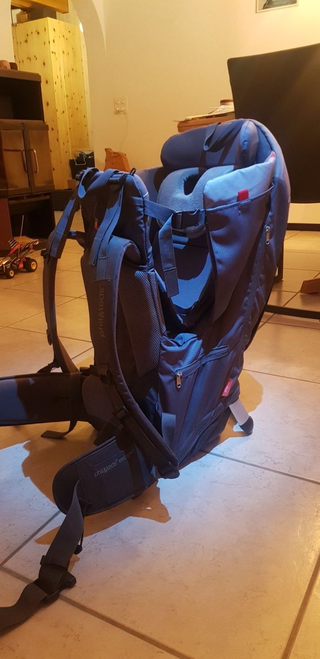 Phil & Teds Marsupi portabebè: Kinder trage rucksack – Usato da Geiss venduto da Giovanoli23