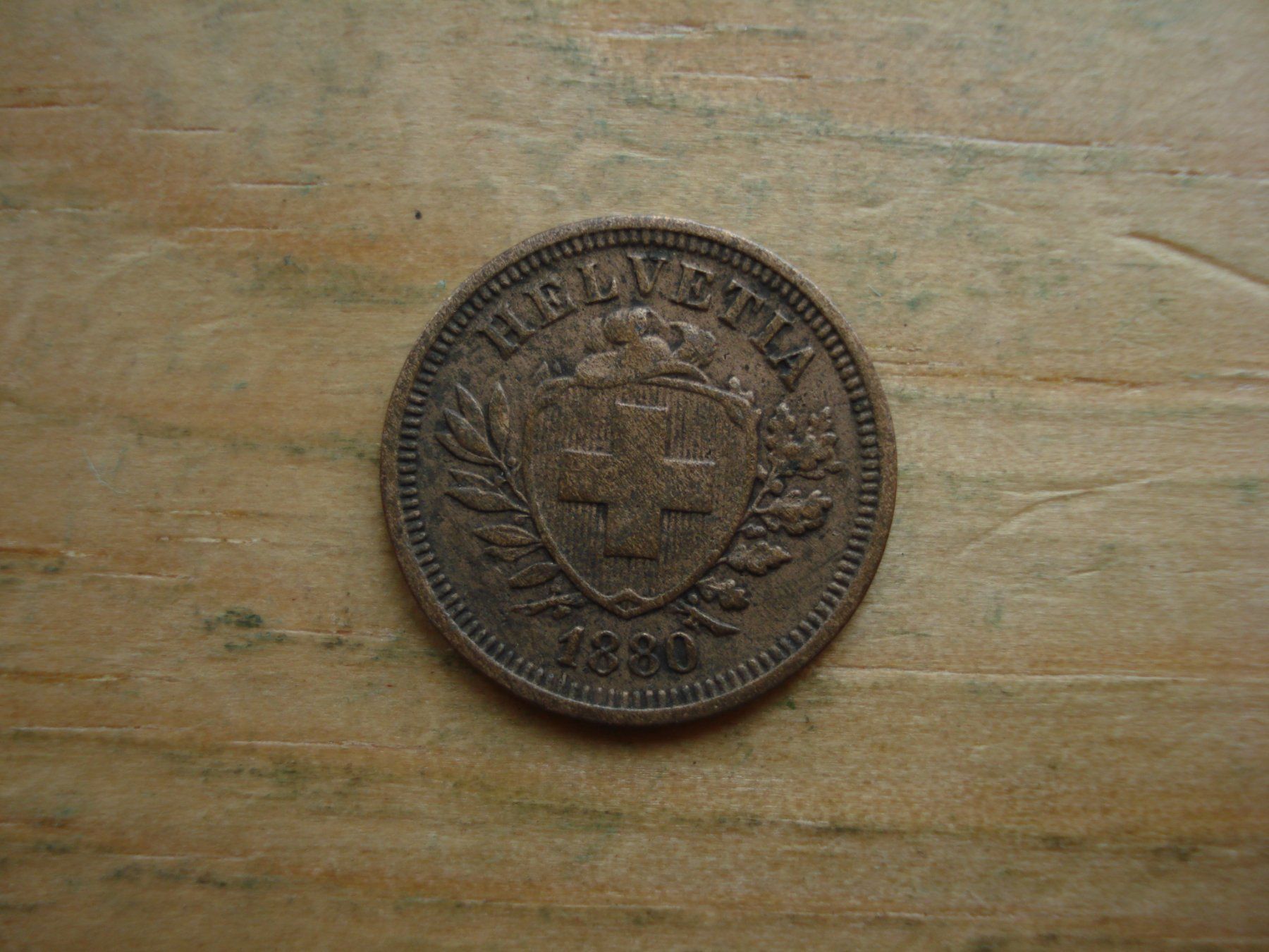 Toutes les monnaies: (S) 1 Rappen 1880 – D'occasion à Erlach par Net-Coins