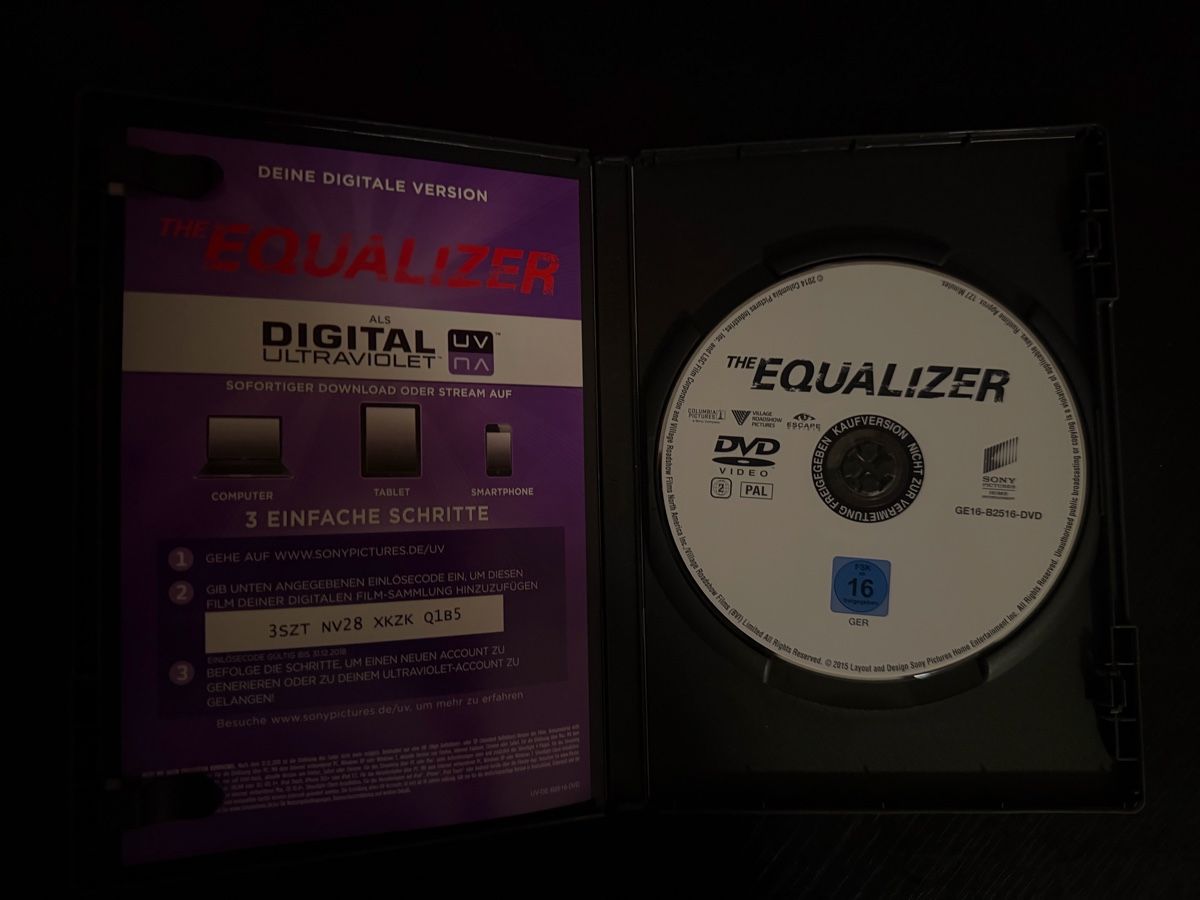 Tutti i DVDs: The Equalizer Denzel Washington guter Zustand – Usato da Lausen venduto da EisAmStiel94 2
