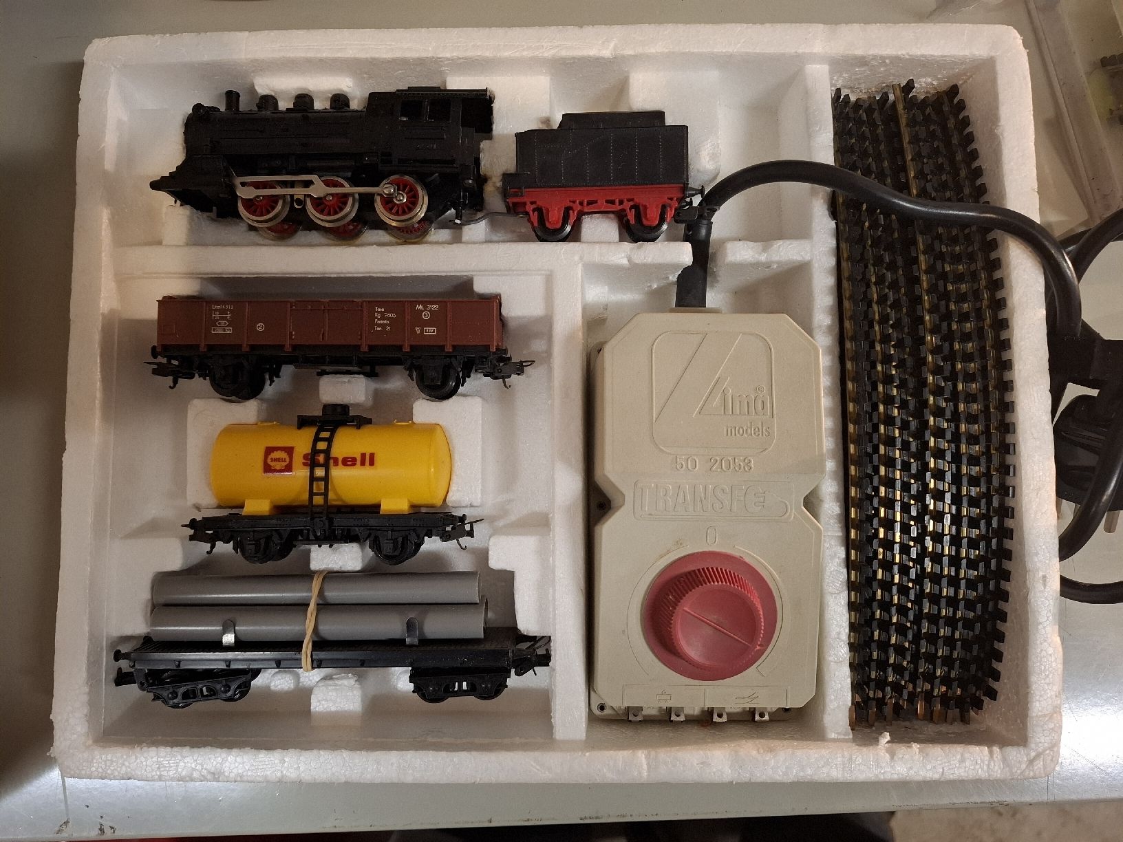 Lima Modellini di ferrovie: Lima HO Modell Eisenbahn Zug Komplettset, – Usato da Schwanden-Brienz venduto da Burgiba3000