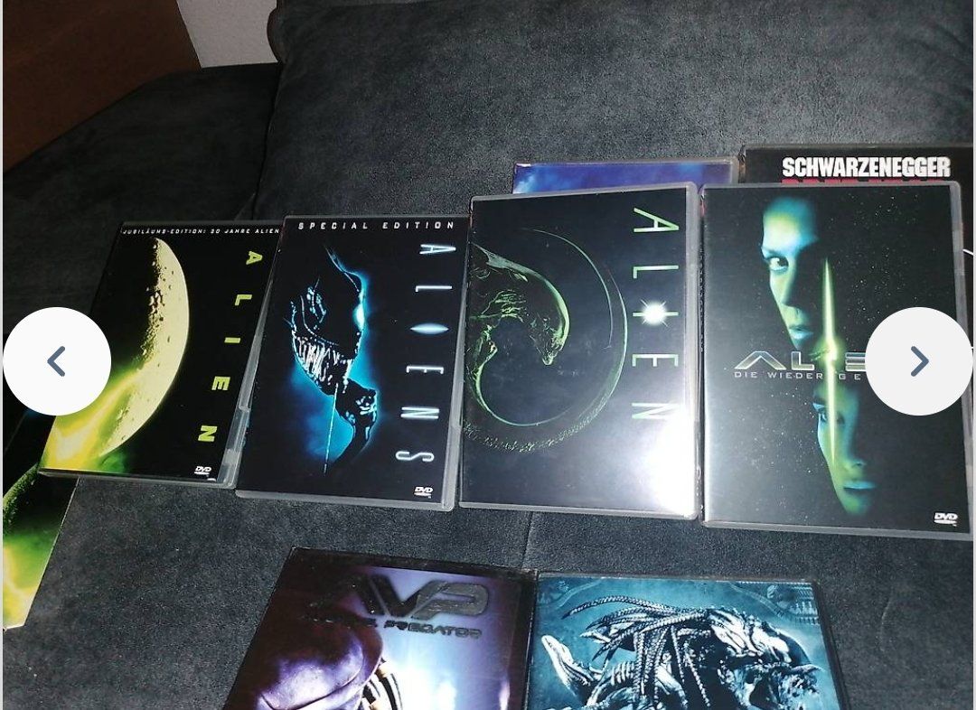 Alle DVDs: Predater, Alien vs Predator und Aliens Box – Gebraucht aus Einsiedeln von