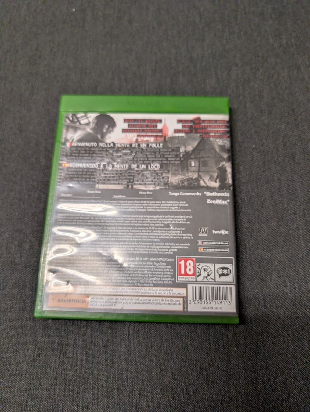 Giochi: The evil within Microsoft Xbox Series x / one – Usato da Giubiasco venduto da Ticinerd 1