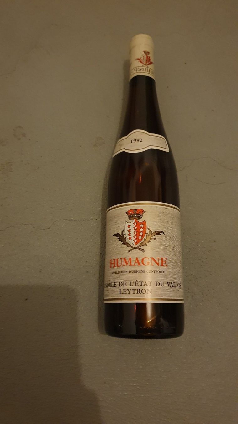 Vino: Wein Schweiz,Jahrgangs Wein 1992 – Nuovo e nell'imballaggio originale da Winterthur venduto da Ywan1 1