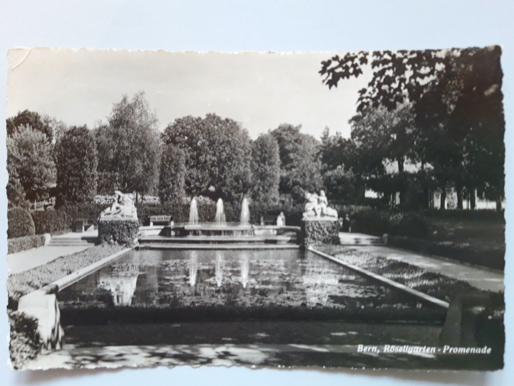 Cartoline postali: Bern, Röseligarten - Promenade 1941 – Usato da Sargans venduto da nicsam1815