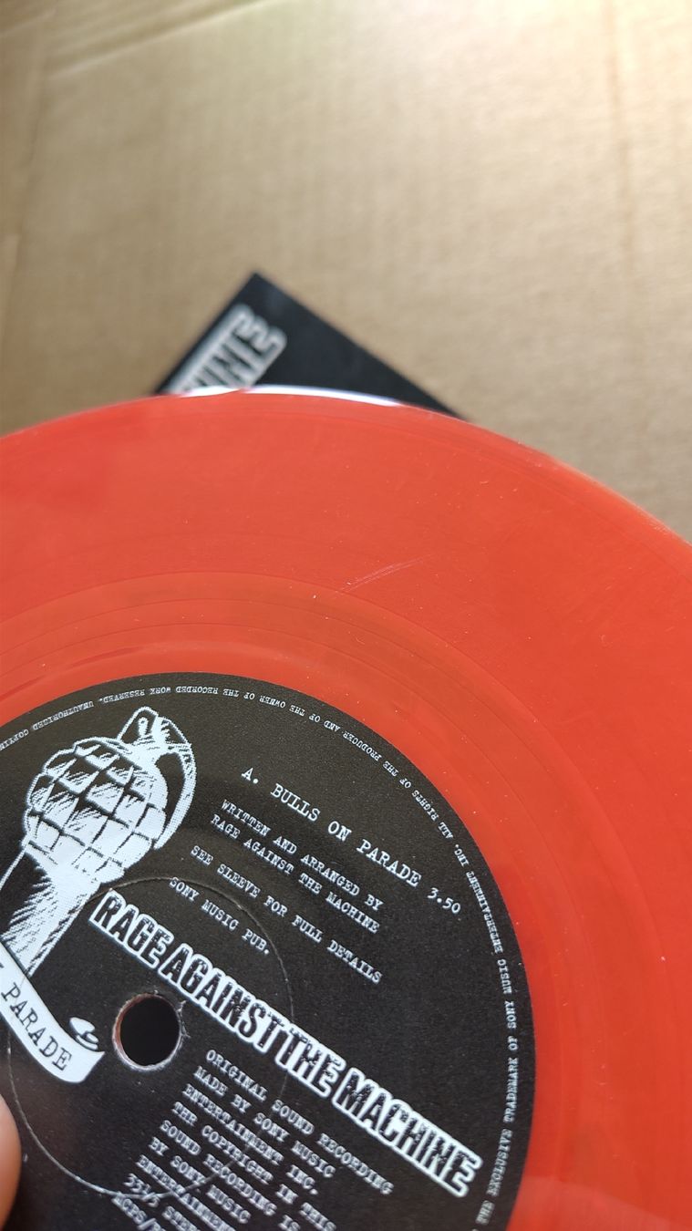 Dischi in vinile: Rage Against The Machine - Bulls On Parade 7" Single – Usato da Büsserach venduto da Bey23 2