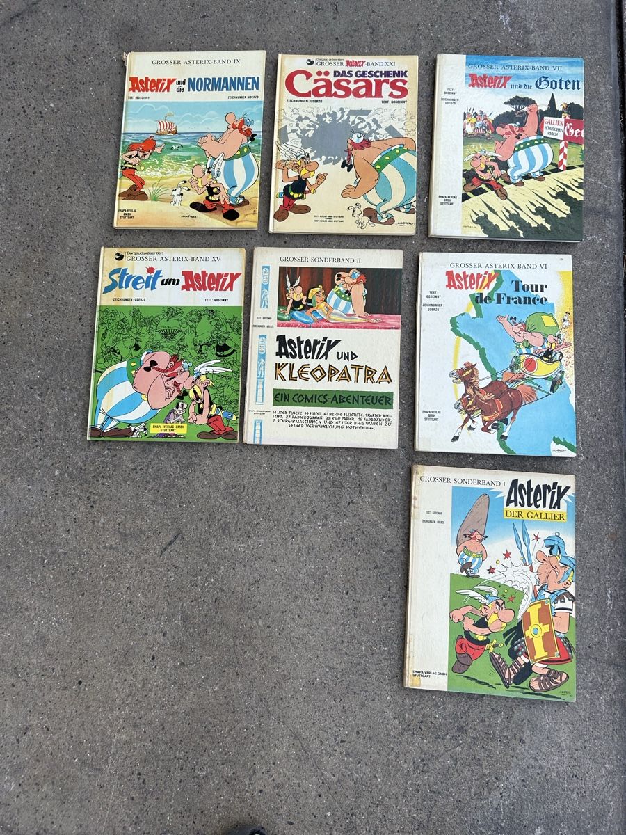 Comics: Asterix Comics Konvolut 7 Stück, gebraucht – Gebraucht aus Bern von wal_qv9w