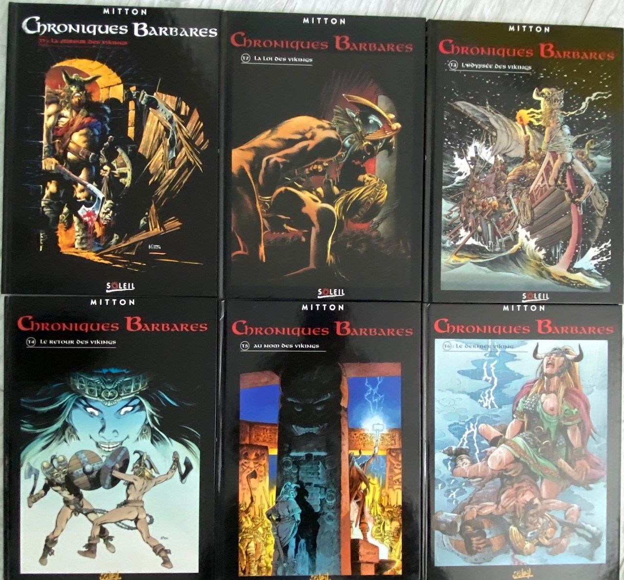BD: Chroniques Barbares - série complète – D'occasion à Geneveys-Coffrane par Momoali