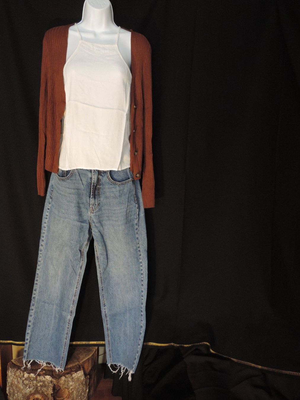 Lotti di vestiti: ensemble jeans relax bohème – Usato da Genève venduto da Axelle333 1