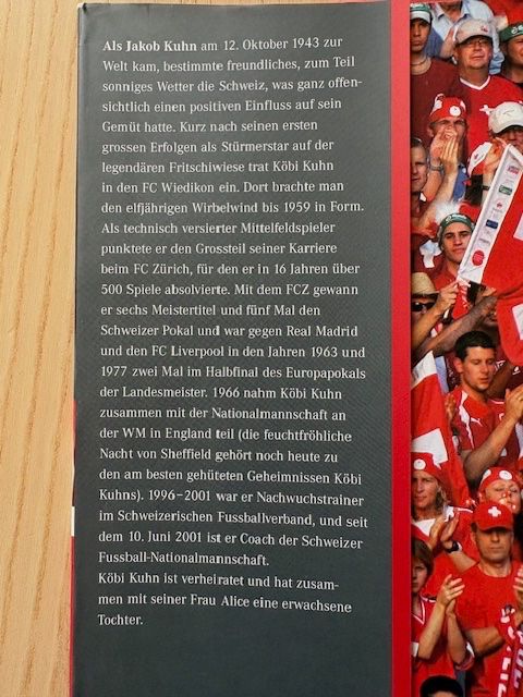 Libri: Köbi Kuhn Biographie – Usato da Wettingen venduto da badenfahrt 7