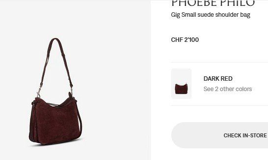 Taschen für Damen: Phoebe Philo Tasche / sac – Gebraucht aus Collonges von Auganien 3