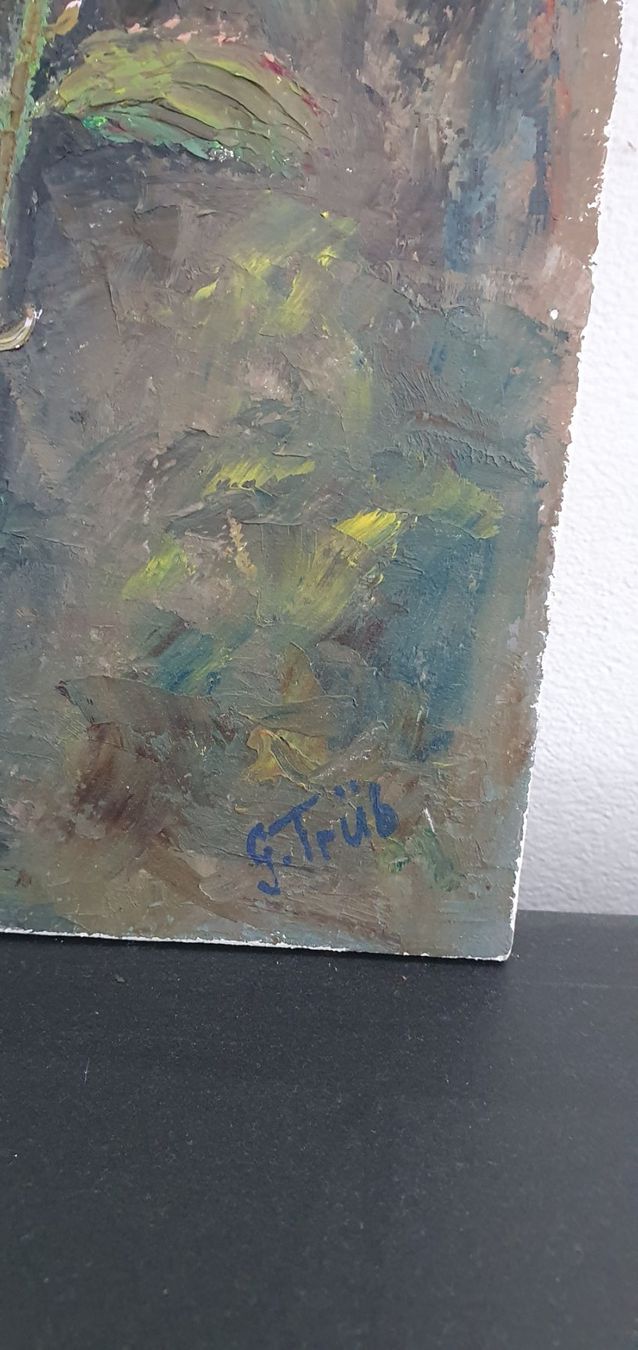 Dipinti: Original g.trüb. untersee bodensee. eines der ersten ca1960. – Usato da Mammern venduto da Iten-chris 2