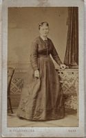 CDV M. Vollenweider, Bern - Frau, Mode