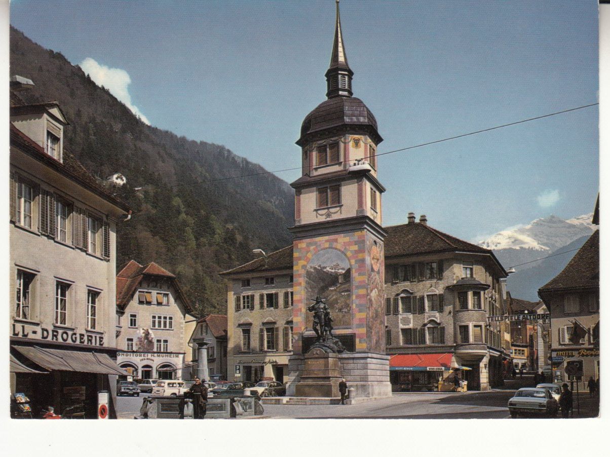 Ansichtskarten: Altdorf ca. 1970 – Gebraucht aus Bürglen TG von StampGraf