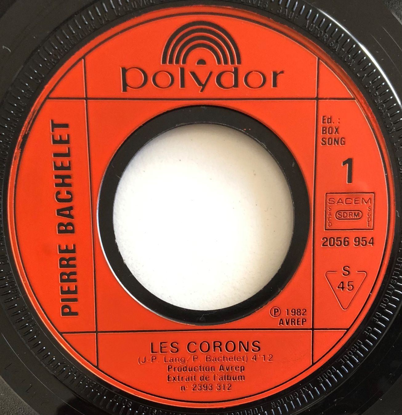 Dischi in vinile: PIERRE BACHELET - LES CORONS – Usato da Poliez-Pittet venduto da Newtown-Records 2