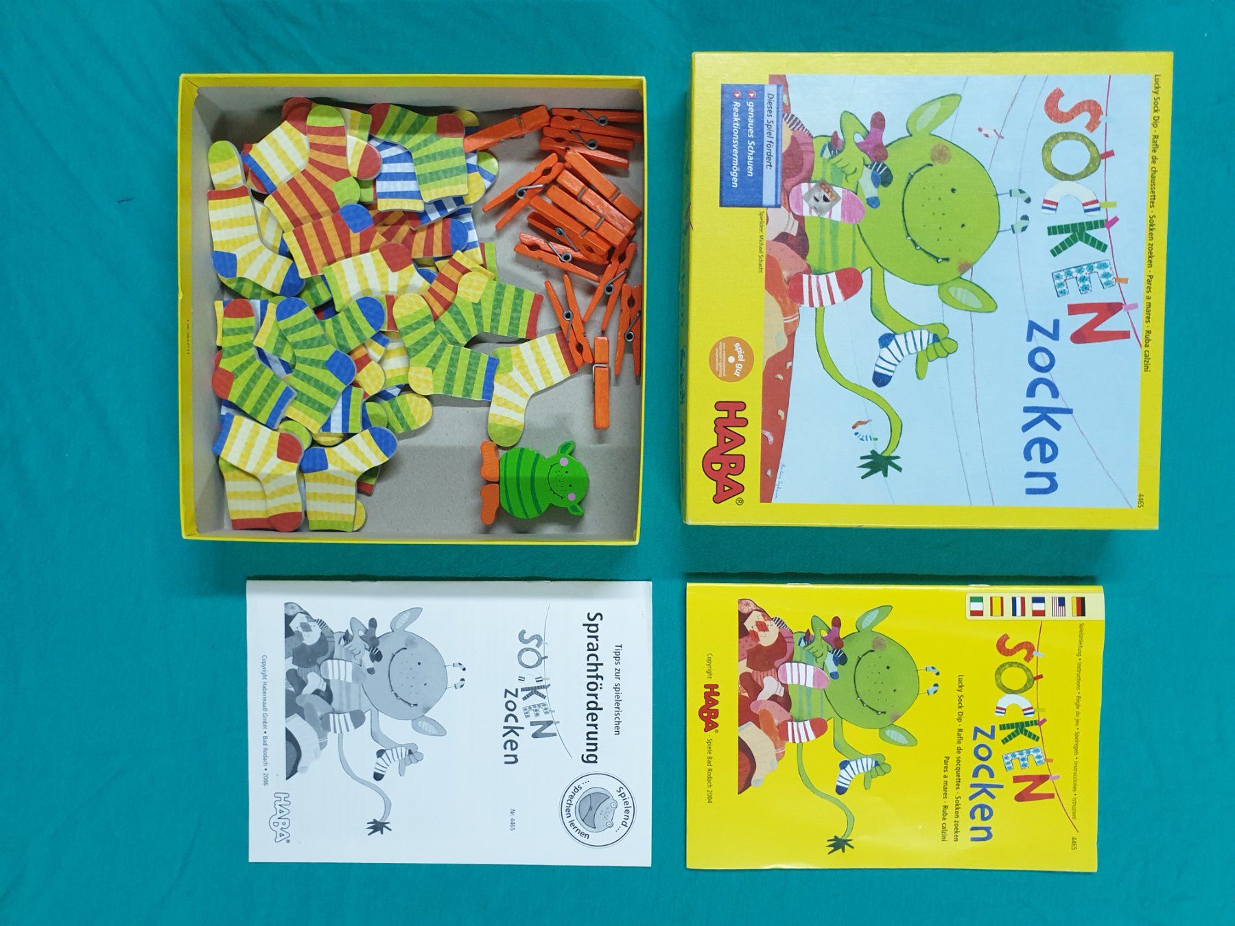 Haba Giochi: Haba 4465 - Socken zocken – Usato da Oberburg venduto da obbu 1