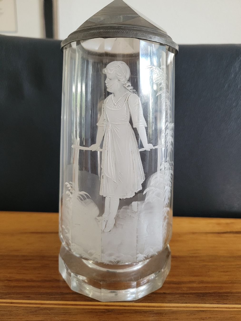 Bicchieri: Antikes Glas mit Schneemalerei – Usato da Widnau venduto da ern_d2fg
