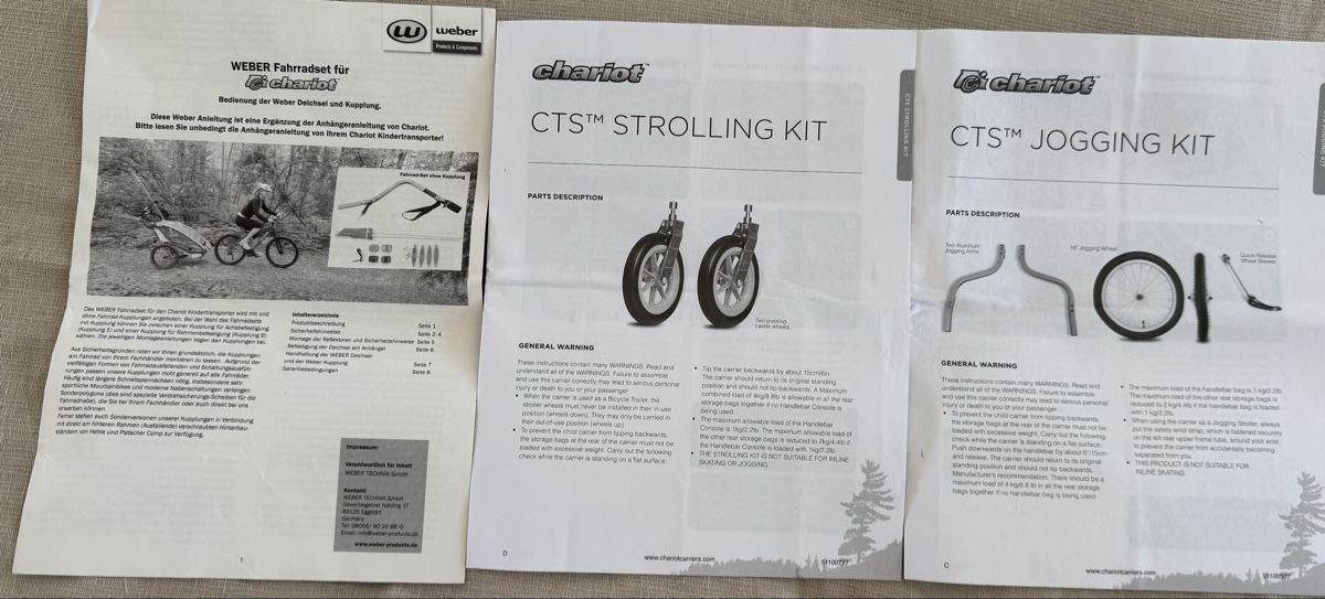 Anhänger: Fahrradanhänger Chariot cx2 – Gebraucht aus Landschlacht von eva_lzh9 7