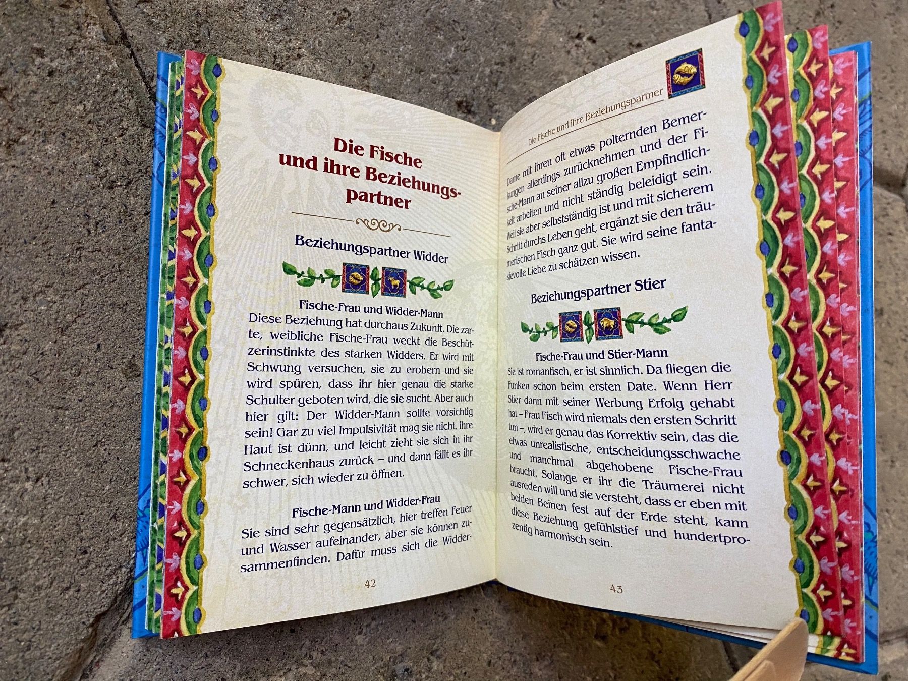 Libri: Fische Sternzeichenbuch und Sternzeichenkärtchen – Usato da Holziken venduto da _Catja_ 3