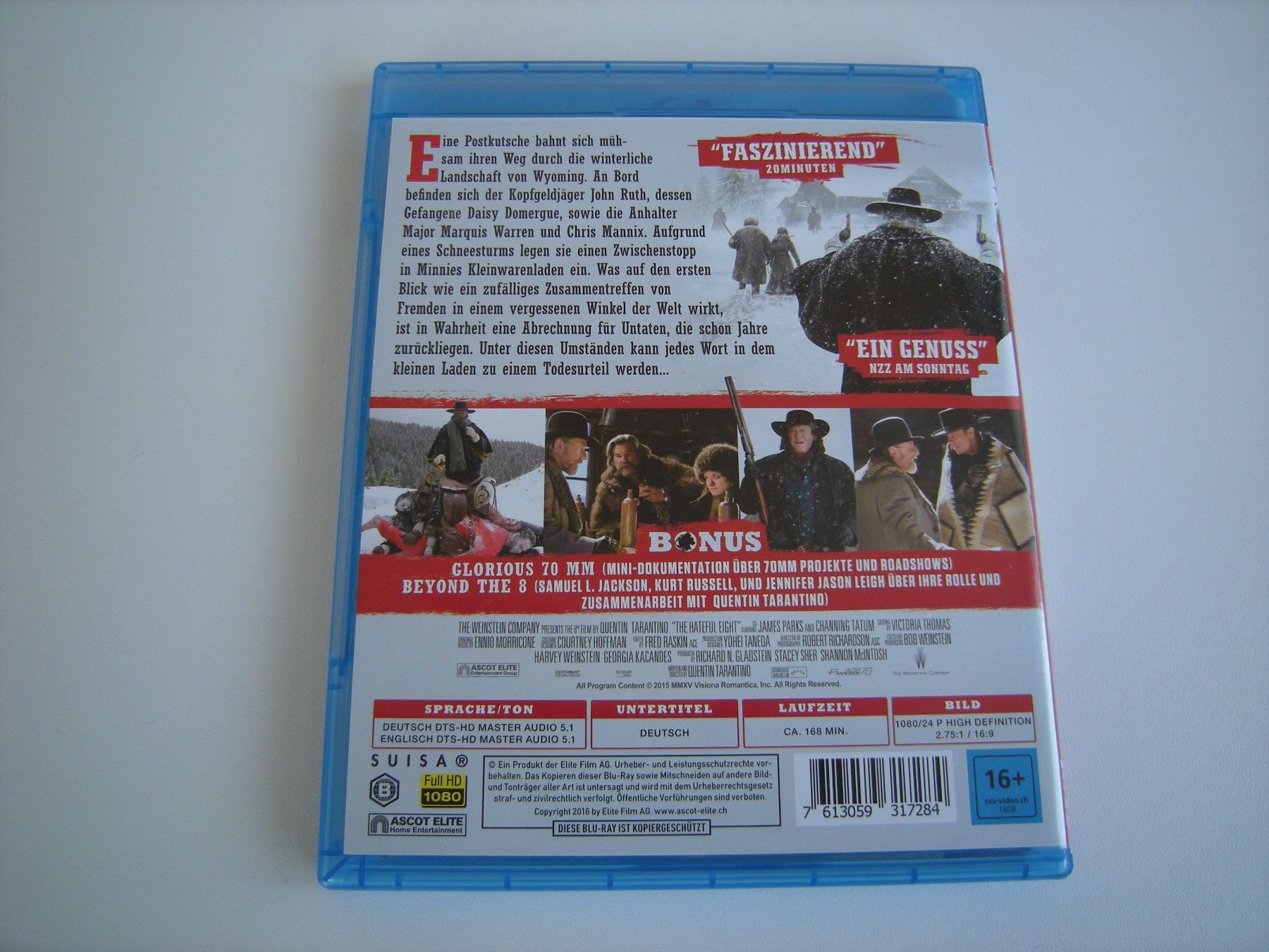 Tutti i DVDs: THE HATEFUL 8 – Usato da Basel venduto da Ceebee62 1