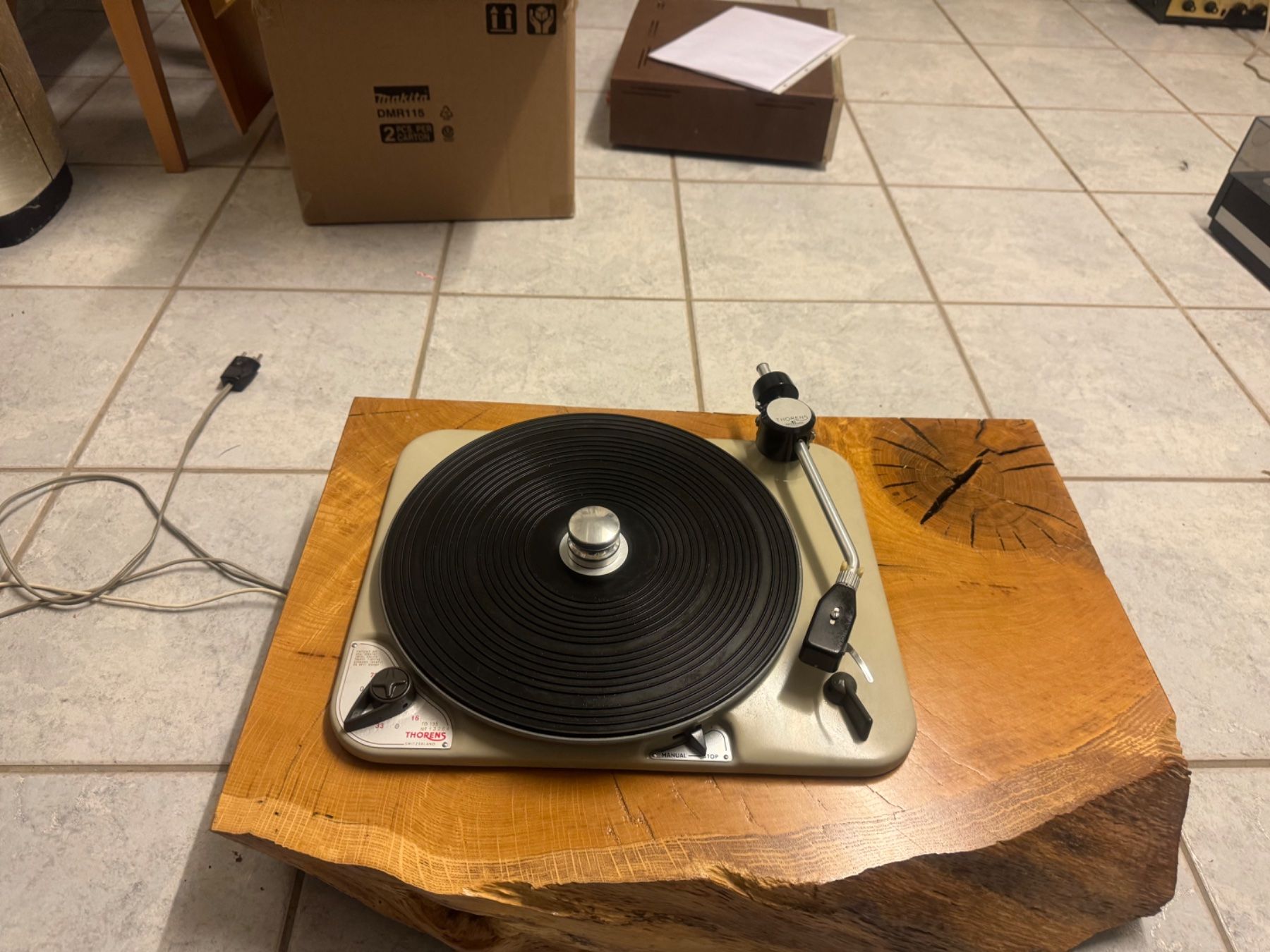 Thorens Giradischi: Thorens TD 135-ein,Vintage,Retro,feiner Klang – Usato da Trimbach venduto da SABO-61 4