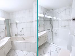 Umbau Badewanne in Dusche in einem Tag - Komplett Angebot