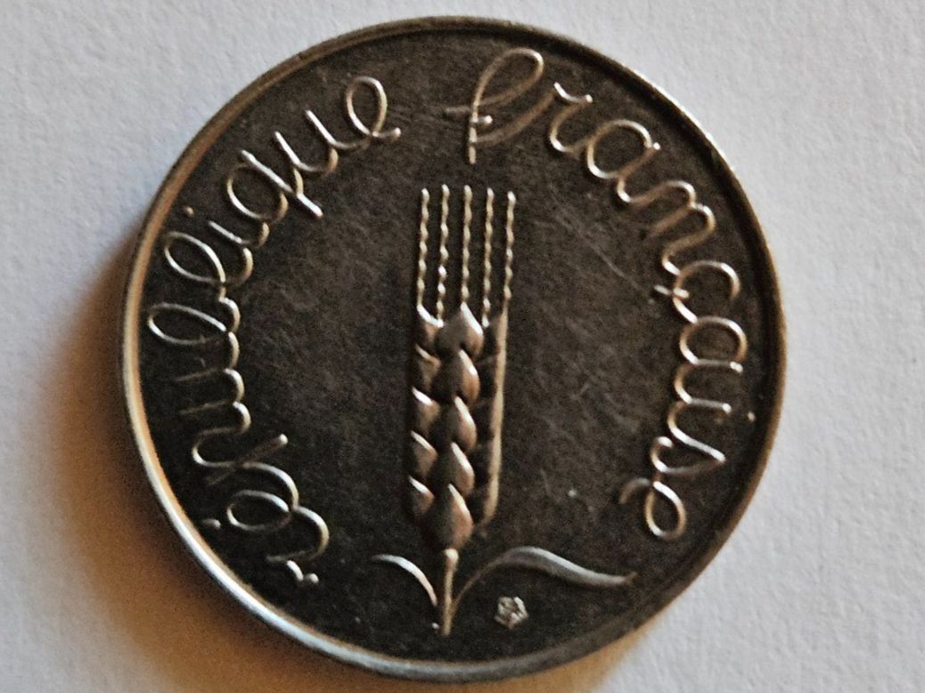 Alle Münzen: Pièce 5 centimes 1963 République française – Gebraucht aus St-Barthélemy VD von trak98p 1
