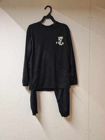 Schwarzer Ninja Anzug, Kostüm, Fasnacht, 7-9 Jahre