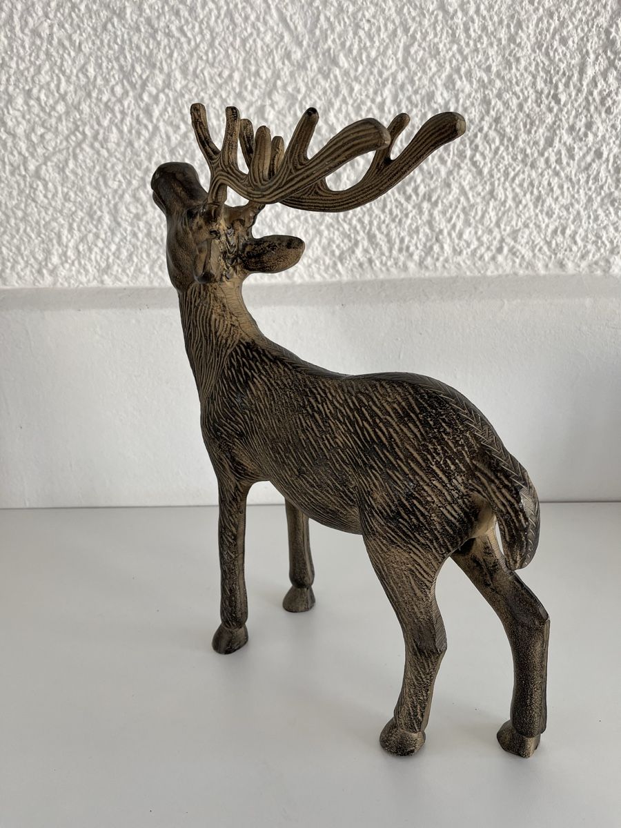 Sculture & Statue: grosser Hirsch aus Aluminium – Usato da Wetzikon ZH venduto da seli03 7
