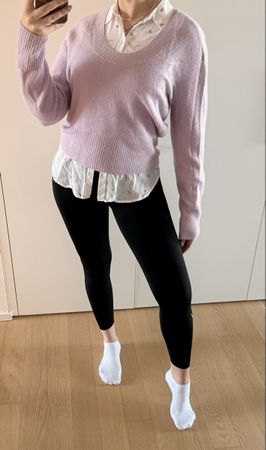 Neuer Benetton Pullover, zartes Lila Flieder 36 Gr. XS – neu