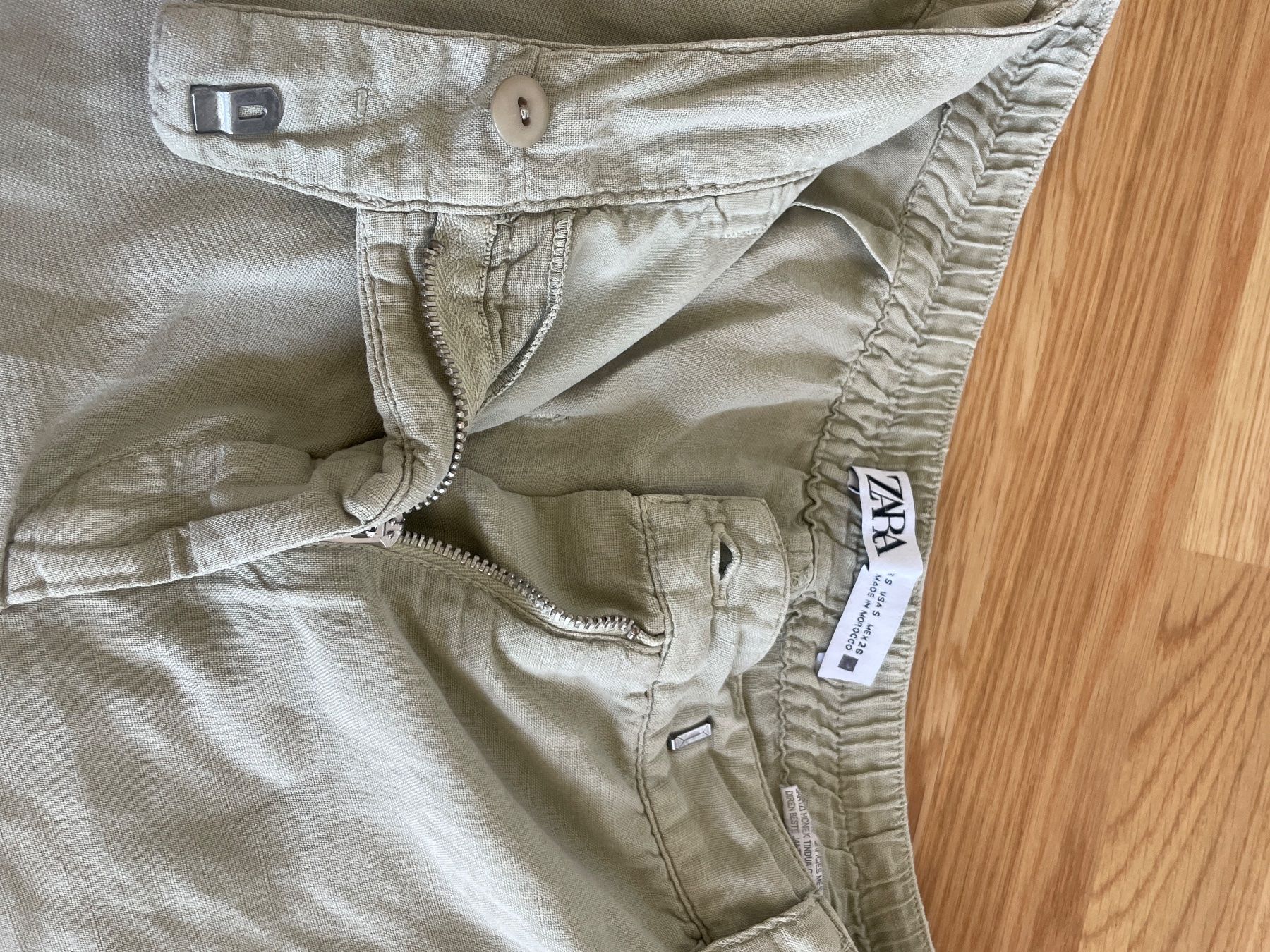 Zara Pantaloni: Leinenhose – Usato da Kloten venduto da simones.thriftshop 2