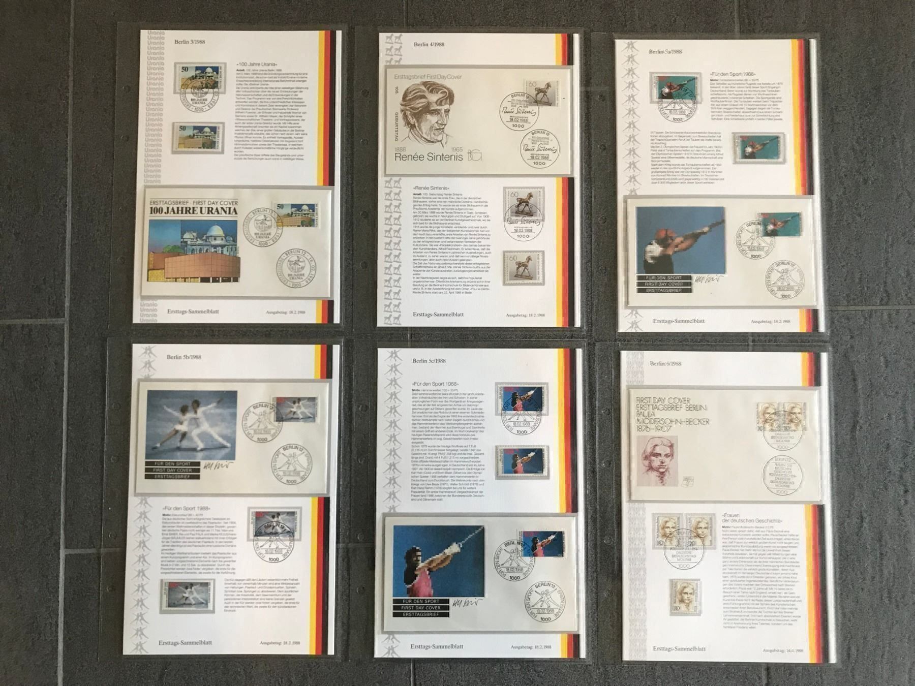 Alben: Briefmarken-Album "Berlin" Nr. 5/6 – Gebraucht aus Rain von SRIC01 3