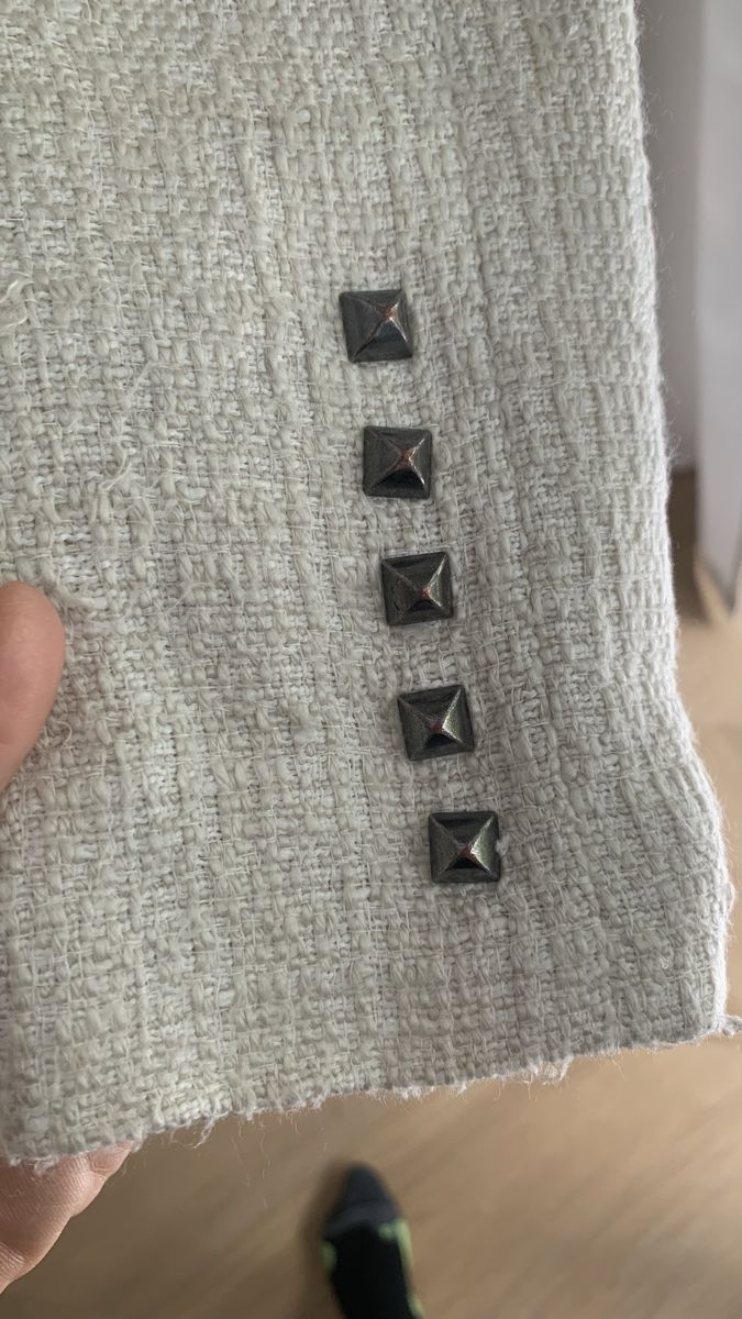 Mango Giacche: MANGO ecru tweed jacket XS/34 – Usato da Zürich venduto da Angela_Fashion_Lover 4
