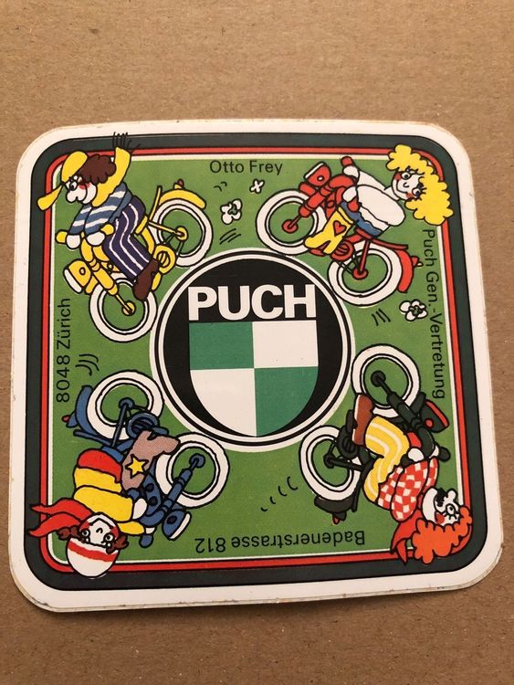 Vintage PUCH Töffli Abziehbild / Sticker / Kleber | Kaufen auf Ricardo