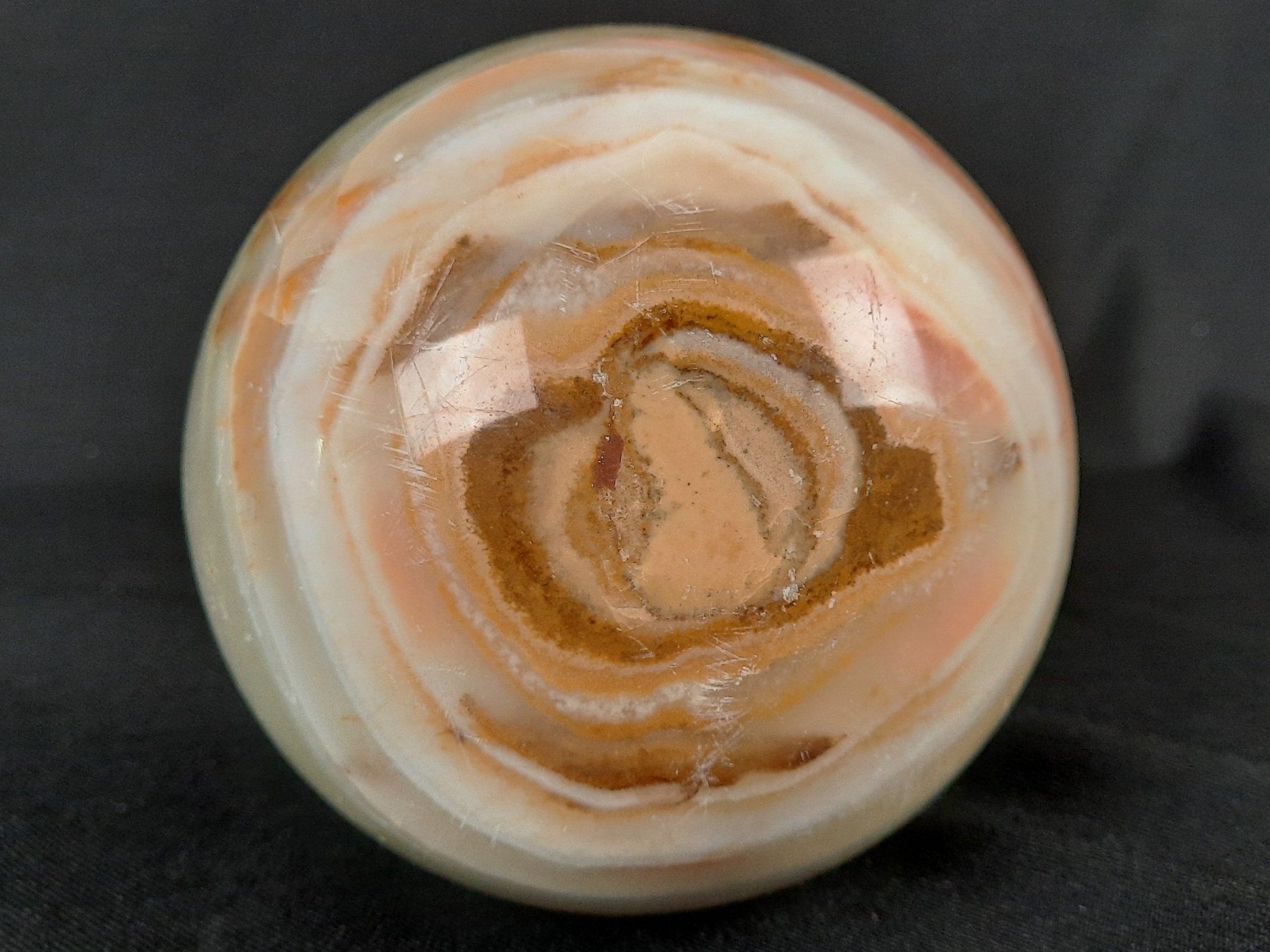 Minerali & Pietre curative: 2 Steinkugeln Onyx – Usato da Beinwil am See venduto da Restwert_Beinwil 3
