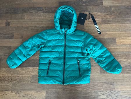 ADD Daunenjacke grün - Grösse 140 (ca. 9-11 Jahre)