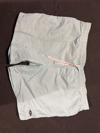 Badehose River Island hellblau Grösse L guter Zustand