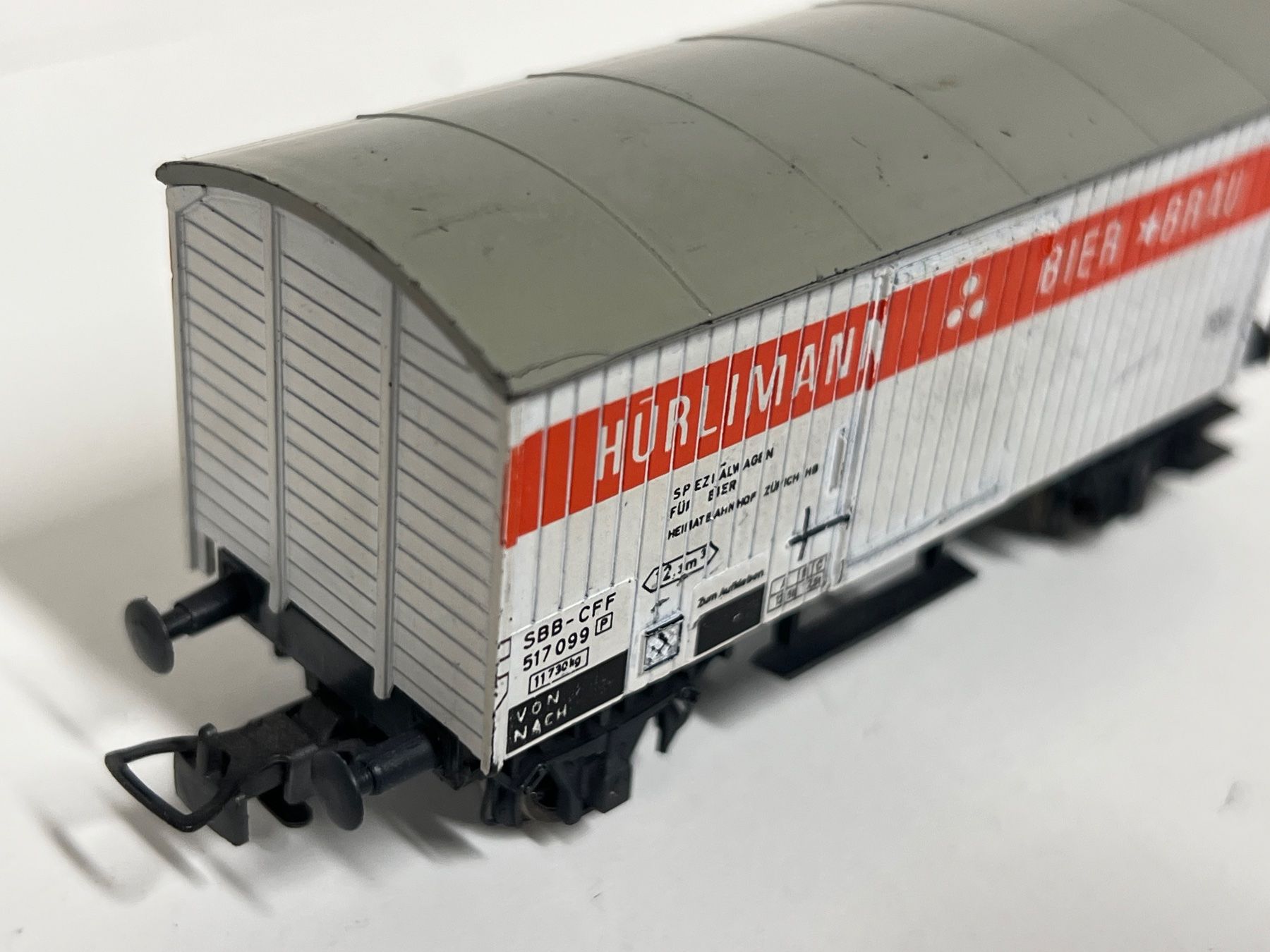Liliput Modelleisenbahnen: Liliput SBB HÜRLIMANN BIER  DC – Gebraucht aus Neuenhof von ludovicco 3