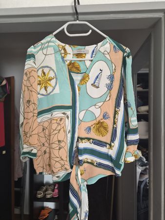 Marella schöne Seidenbluse Gr. 36