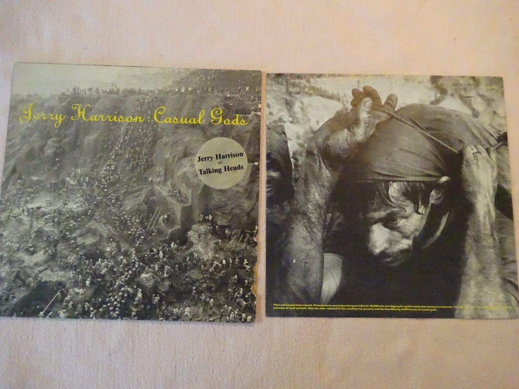 Dischi in vinile: TALKING HEADS - JERRY HARRISON ** CASUAL GODS – Usato da Luzern venduto da xrayspex99 4