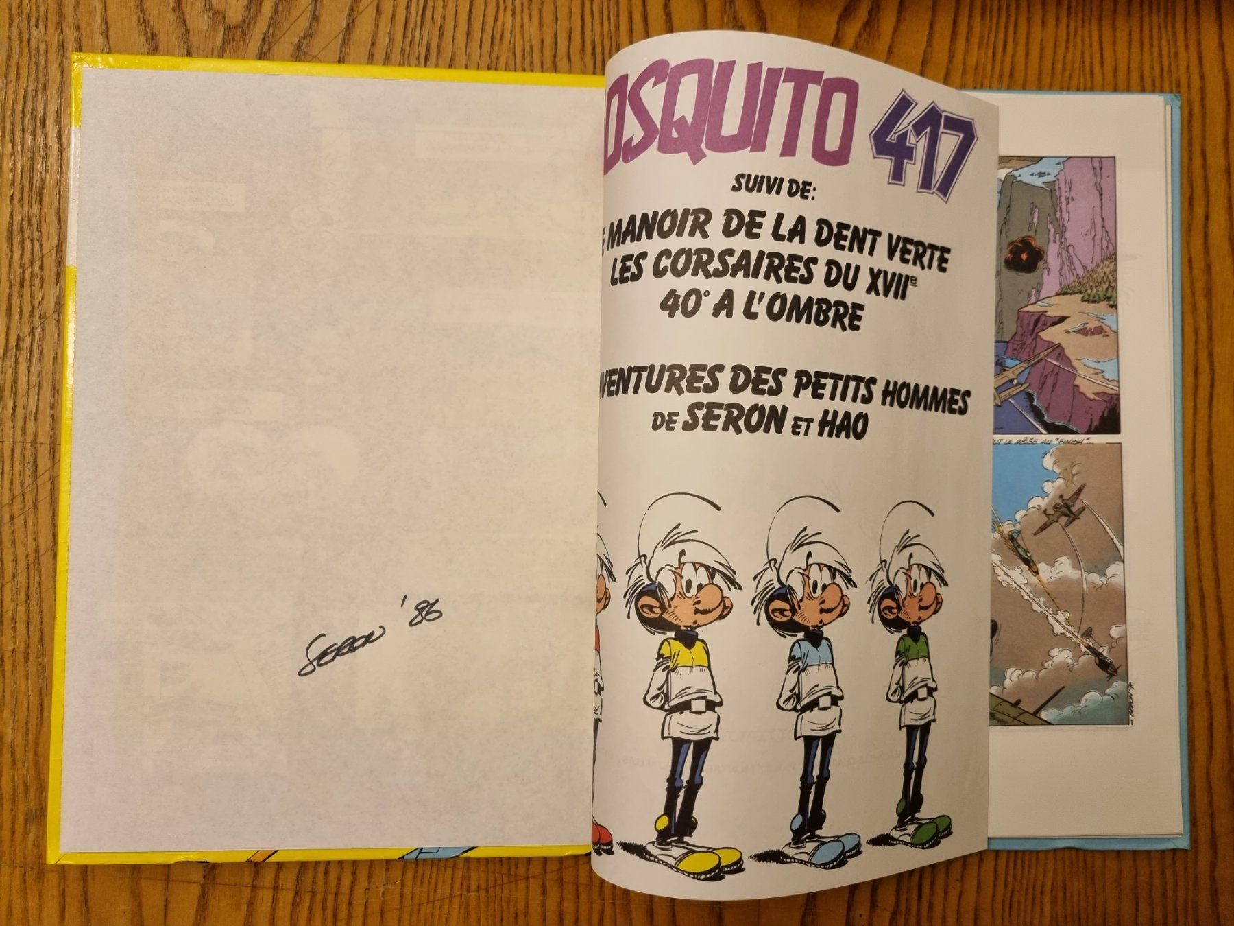 Comics: BD Les Petits Hommes No 15 EO (TBE) Dédicace Seron – Gebraucht aus Palézieux-Village von magic1980 2