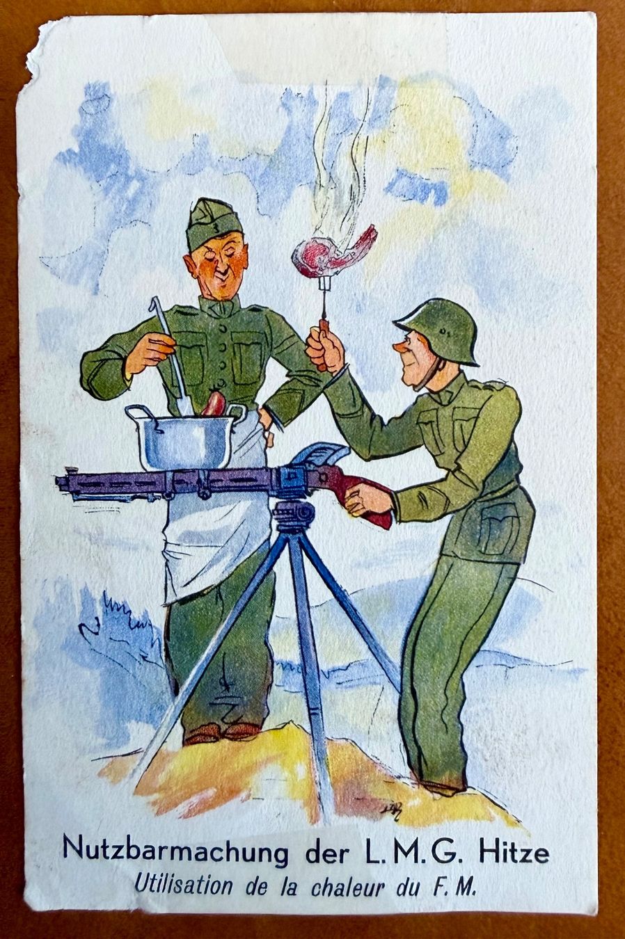 Cartoline postali: Militaire - Humour - Carte ancienne – Usato da Lutry venduto da Ediego