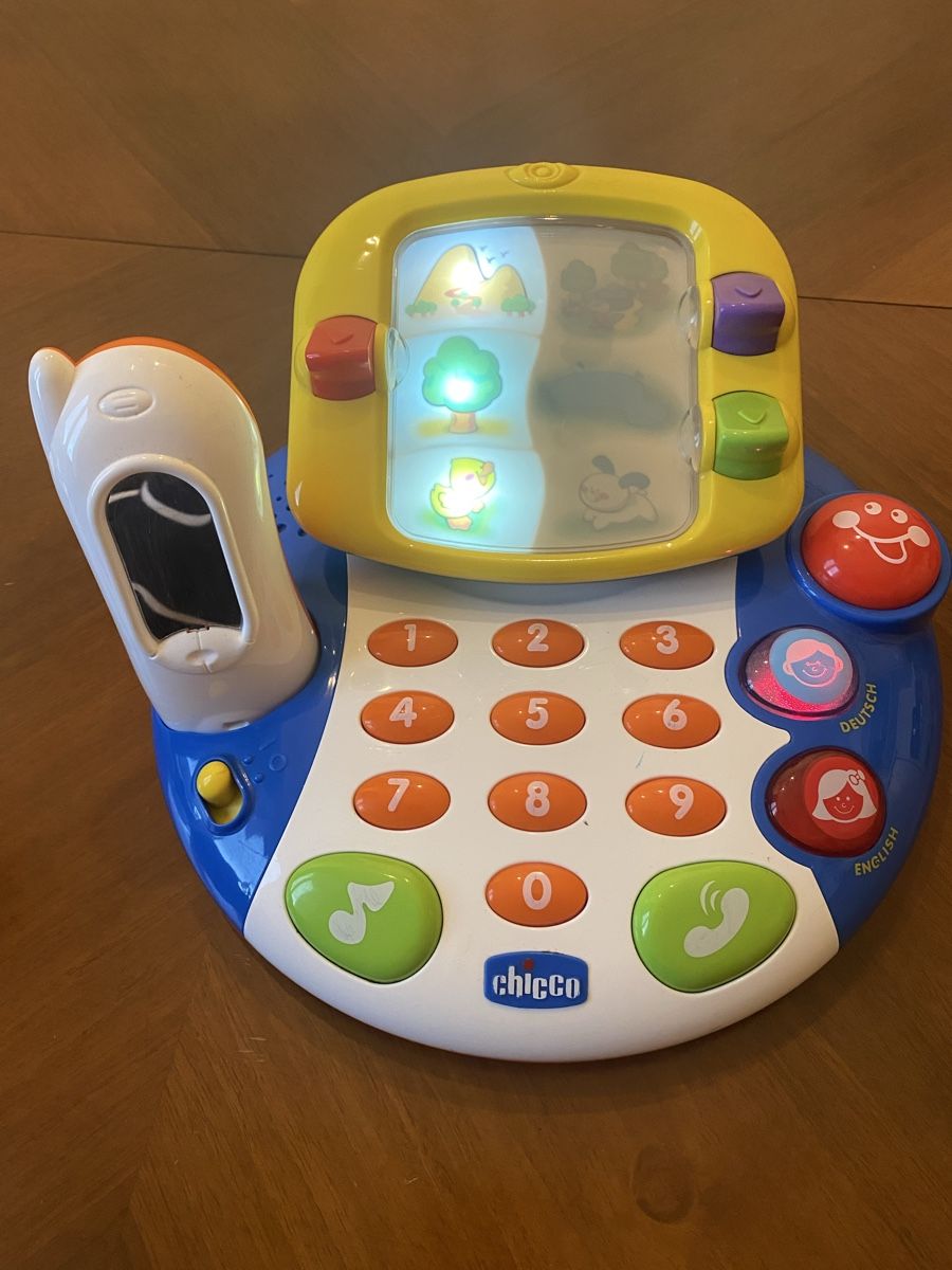 Chicco Giocattoli: CHICCO - Video-Telefon – Usato da Laufen venduto da mercedes420
