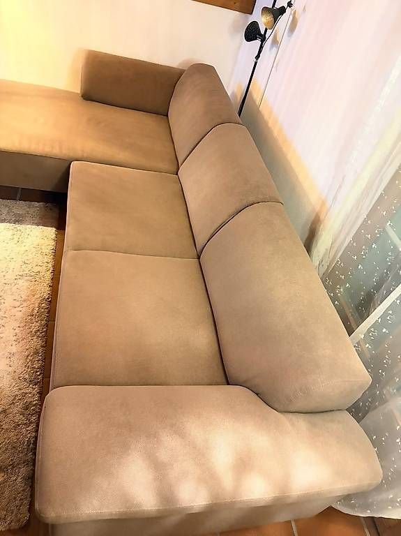 Divani: Ecksofa Braun, Stoff – Usato da Hüntwangen venduto da farawayfromlive 2