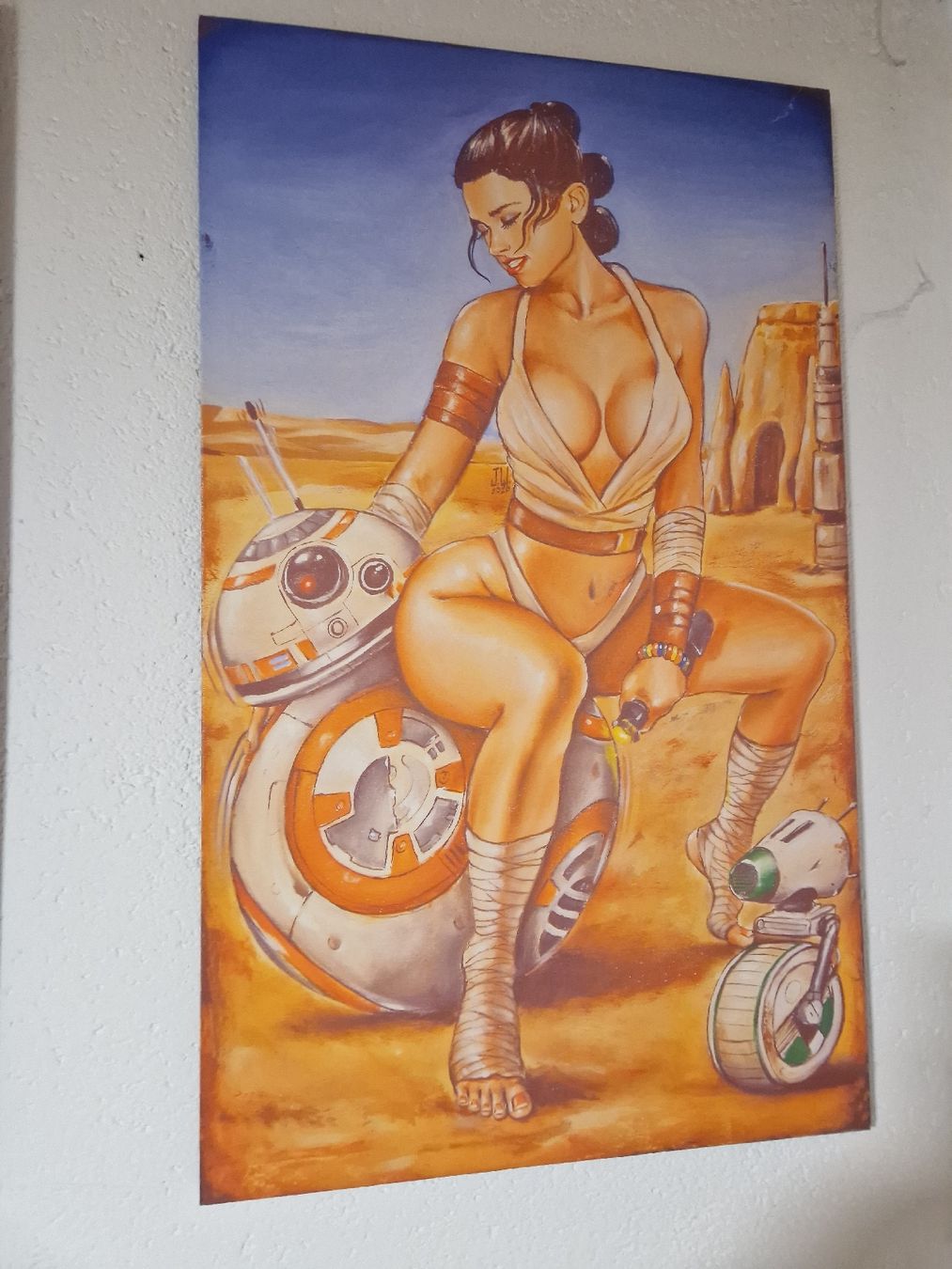Gemälde: Star Wars Art (Canvas) – Gebraucht aus Osogna von pas_z7z7 3