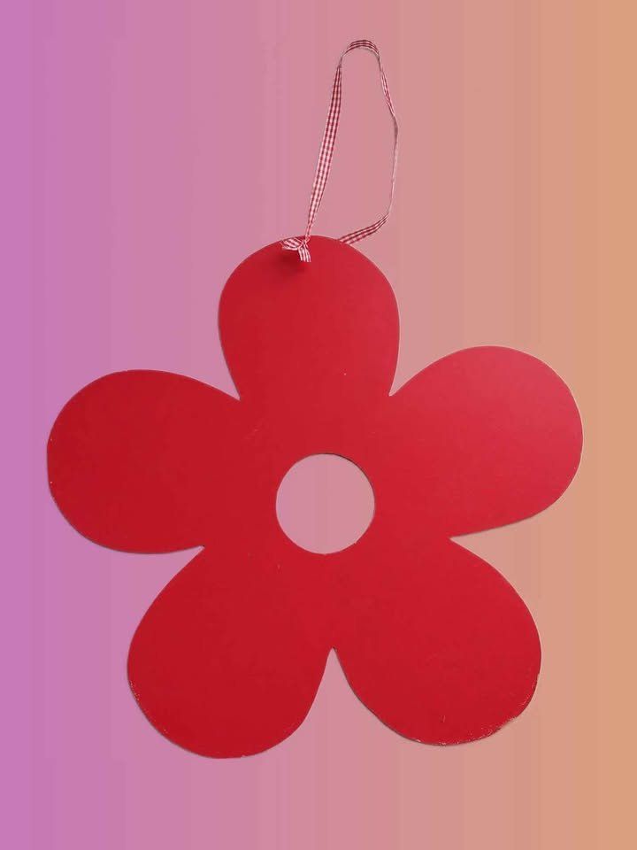 Toutes les décorations: Rote Blume Deko Frühlingsdeko – D'occasion à Aarburg par Glitzerschein