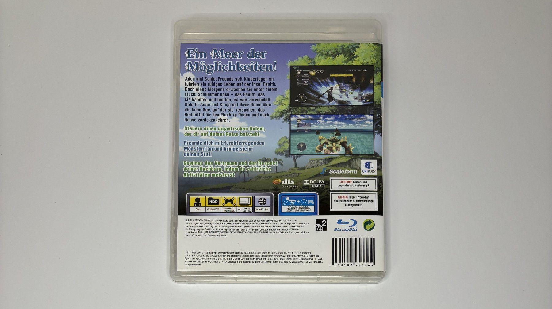 Spiele: PS3 - Rune Factory: Oceans – Gebraucht aus Allschwil von Bullach 2