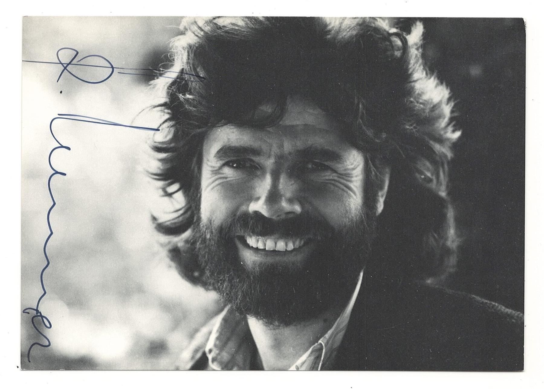 Autografi: REINHOLD MESSNER - ORIGINALAUTOGRAMM – Usato da Basel venduto da verano1000