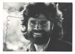 REINHOLD MESSNER - ORIGINALAUTOGRAMM