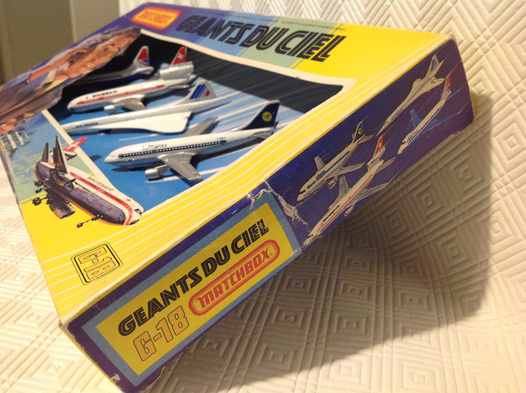 Matchbox Modellini d'auto: Matchbox , Flugzeug Gift-Set G-18 von 1979 – Usato da Seuzach venduto da Jage 7