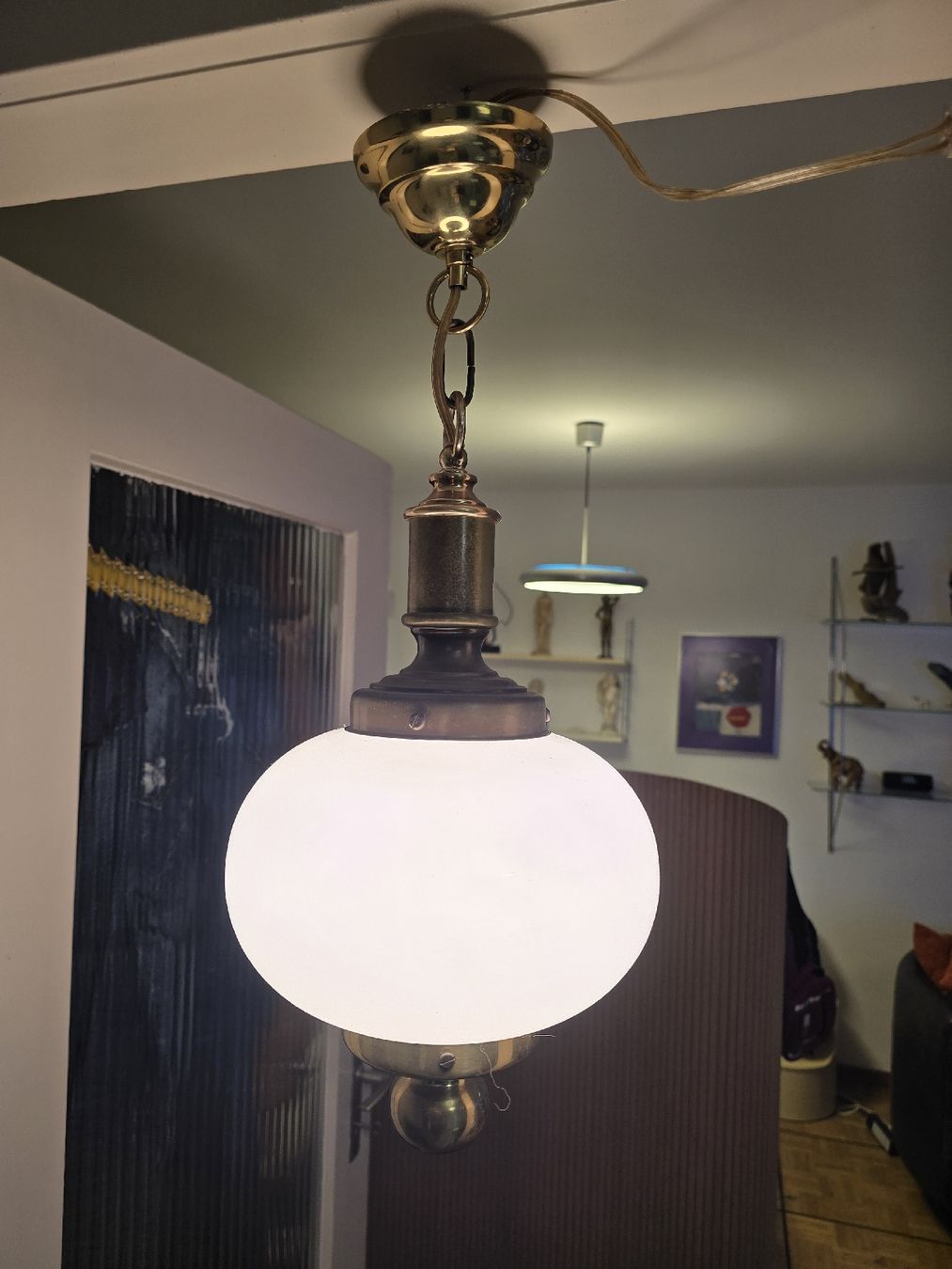 Lampade: mid century Opalglas Lampe – Usato da Biel/Bienne venduto da alexriveros2